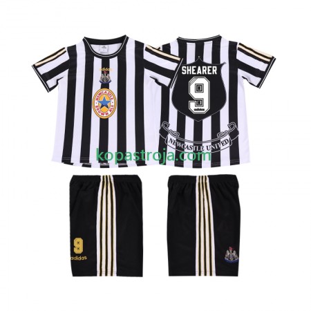 Billiga Fotbollströjor Newcastle United SHEARER 9 1999 Retro Barn Hemma tröja 1997 Kortärmad